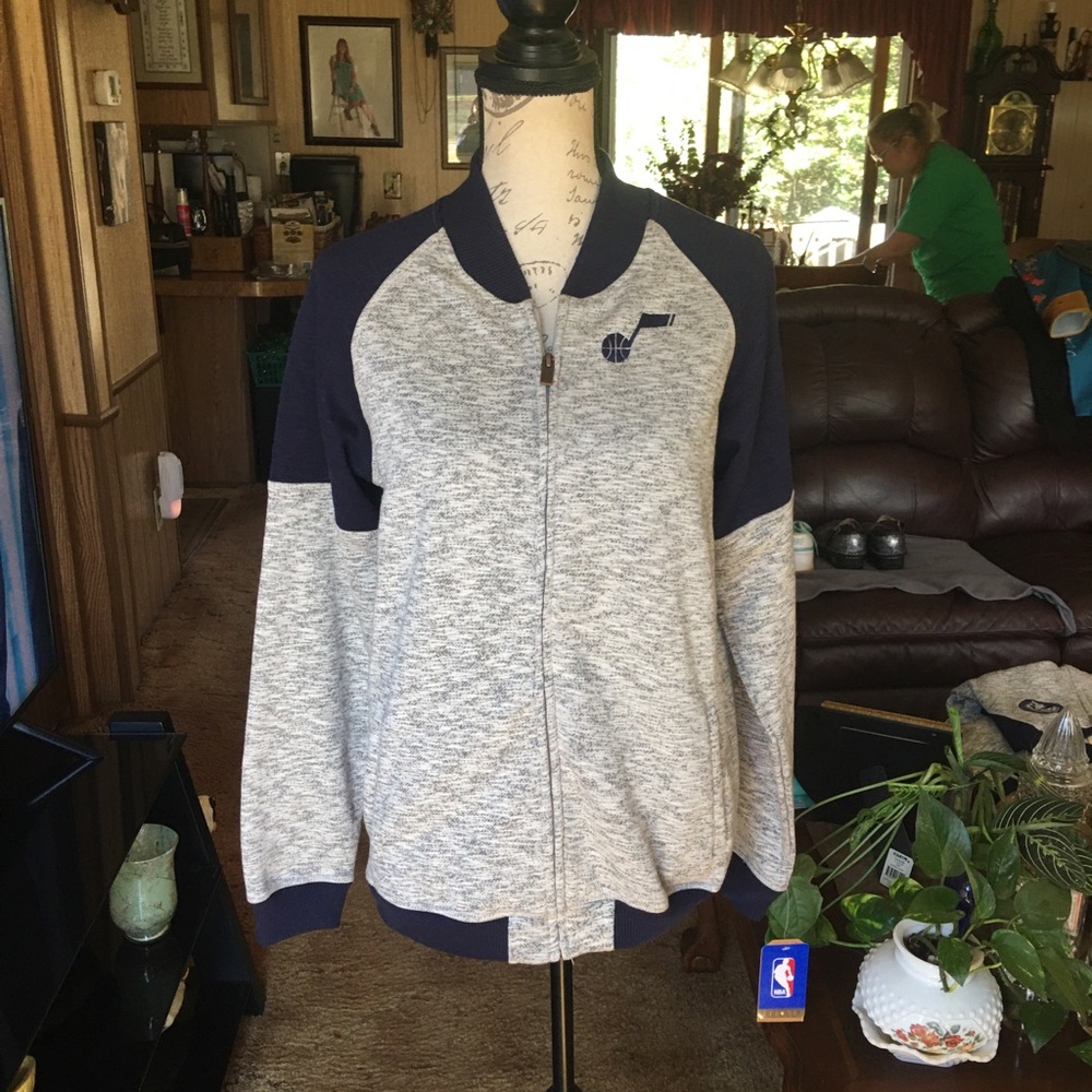 NWT boys youth size NBA zip up jacket - Picture 1 of 16